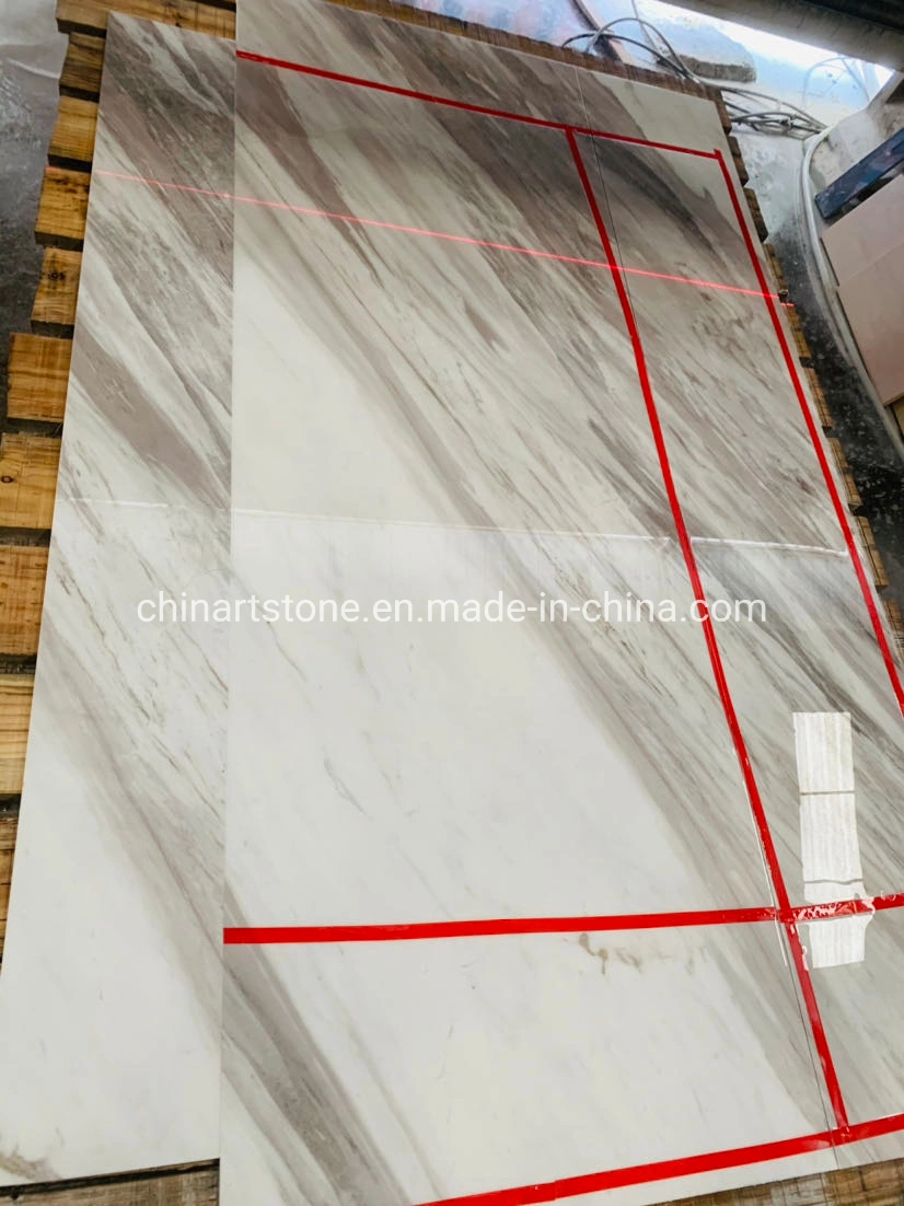 Nature Volakas/ Calacatta/ Ariston/ Carrara White Marble Slab for Tiles, Steps or Others Stone Products