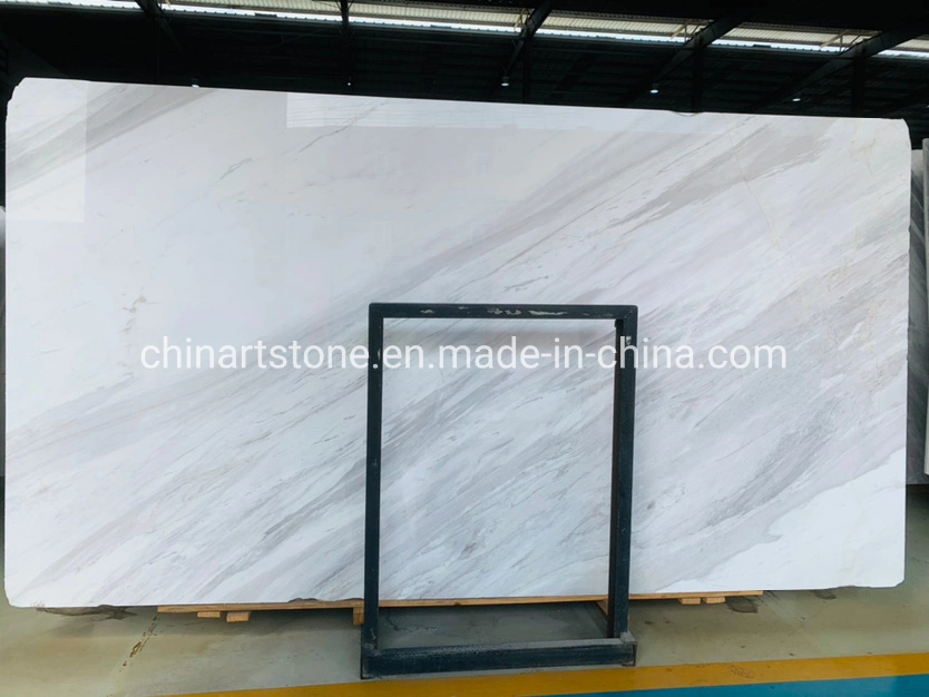 Nature Volakas/ Calacatta/ Ariston/ Carrara White Marble Slab for Tiles, Steps or Others Stone Products