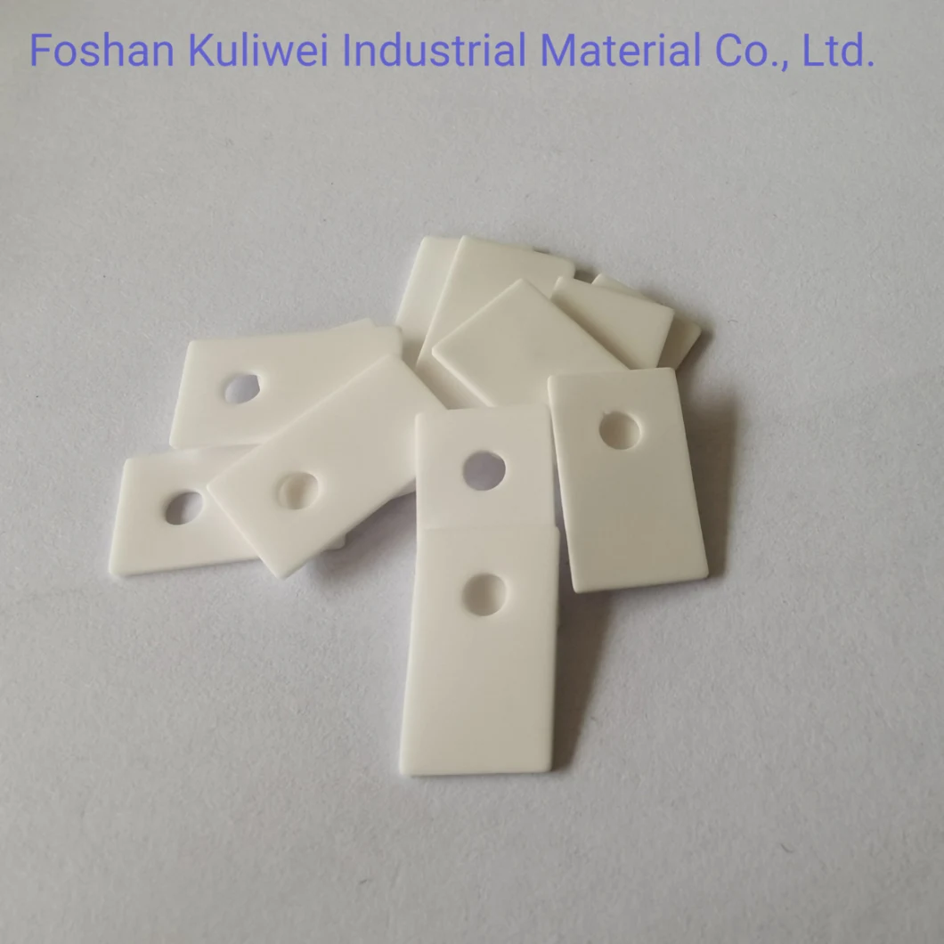 Al2O3 Ceramic Heatsink to-220 to-3p Customized Circle Oval 3D and Others All Ceramic Resistor Ceramic Heat Sink