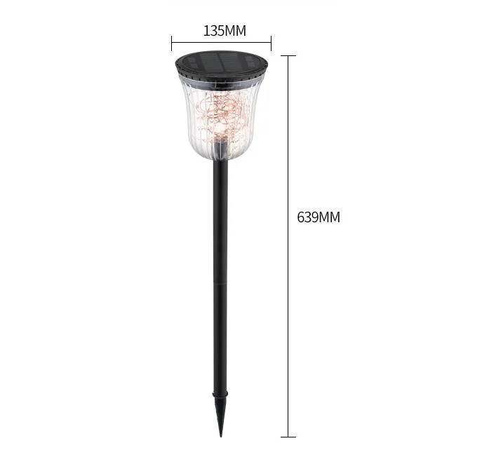 Solar Pathway Lights Outdoor, High Lumens Landscape Path Lights, IP65 Waterproof Warm/White Solar Driveway Lights, Long Lasting LED Solar Walkway Back Yar